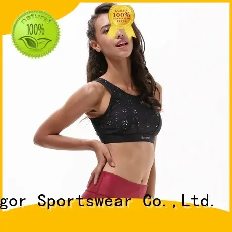 cross back adjustable OEM sports bra INGOR 1