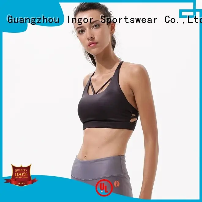 colorful sports bras white INGOR Brand sports bra 1