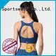 Quality INGOR Brand front red sports bra 1