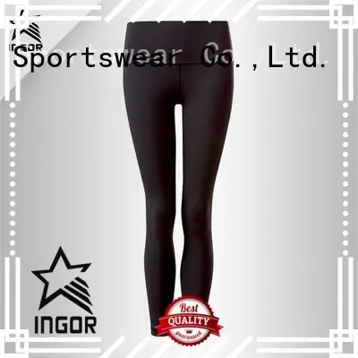 blue black yoga pants INGOR Brand 1