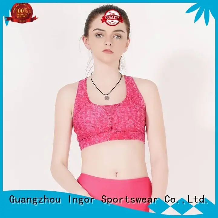 Wholesale blue ladies sports bra INGOR Brand 1
