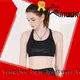 burgandy plain OEM sports bra INGOR 1