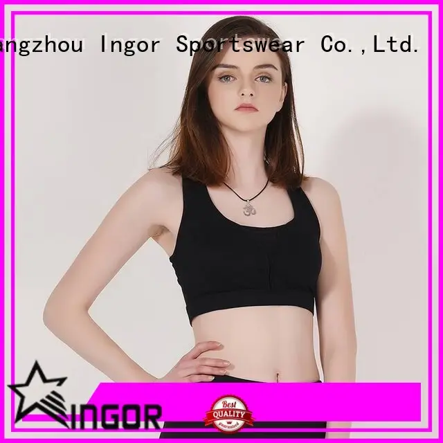 Custom yoga top sports bra INGOR womens 1