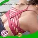 strappy patterned padded INGOR Brand colorful sports bras factory 1