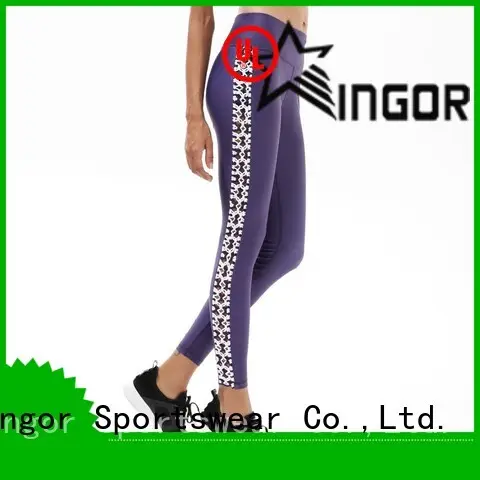 Quality INGOR Brand ladies leggings  waisted print 1