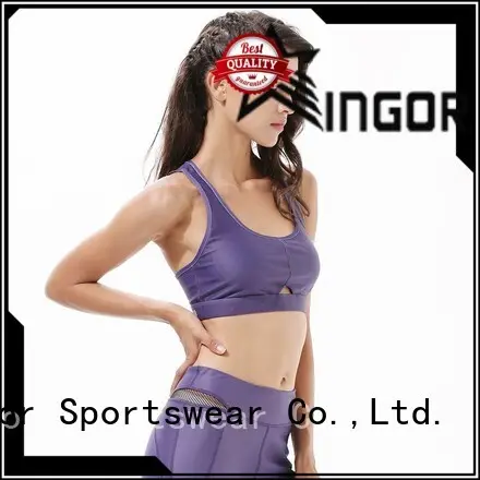tops design colorful sports bras top INGOR company 1