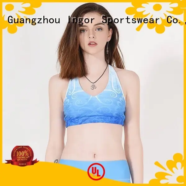 colorful sports bras companies INGOR Brand sports bra 1