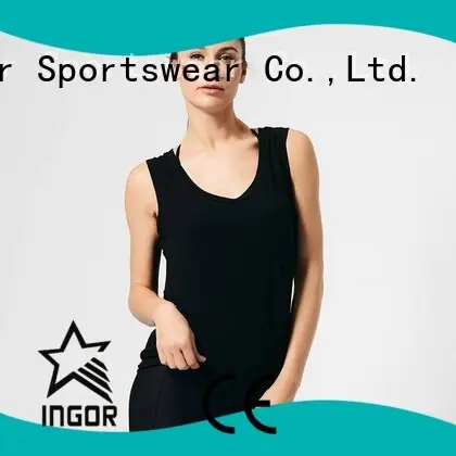 workout racerback cross OEM tank top INGOR 1