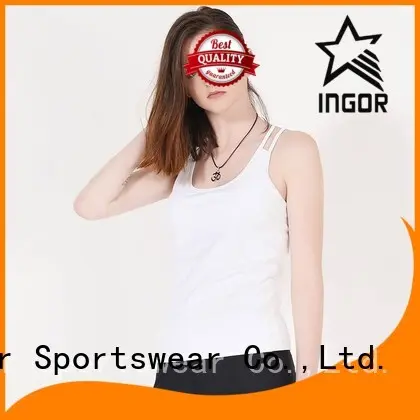INGOR Brand design mesh women's workout tank tops loose 1