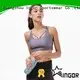colorful sports bras yoga zip blue INGOR Brand sports bra 1