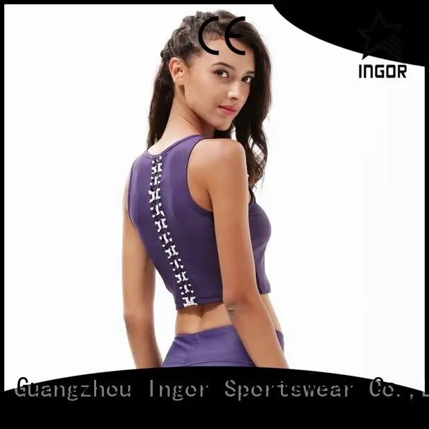 bra strap ladies sports bra red INGOR 1