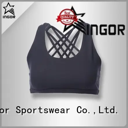 INGOR Brand tops colorful sports bras red supplier 1