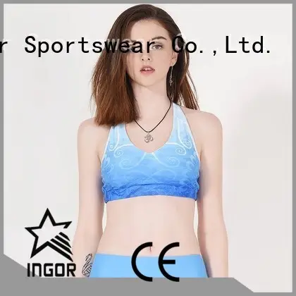 Hot white sports bra bras strap INGOR Brand 1