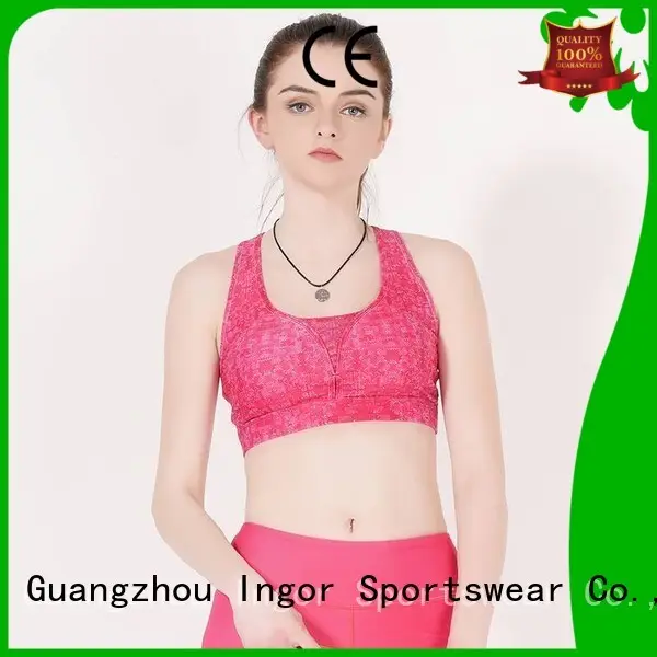 quality racerback sports bra INGOR Brand 1