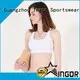 INGOR Brand adjustable fashion colorful sports bras 1