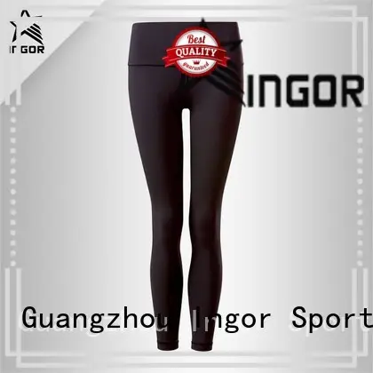 mesh black yoga pants INGOR Brand 1