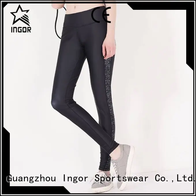 waisted black tights ladies leggings  INGOR Brand 1