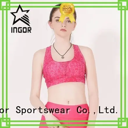 INGOR Brand racerback plain sports sports bra 1