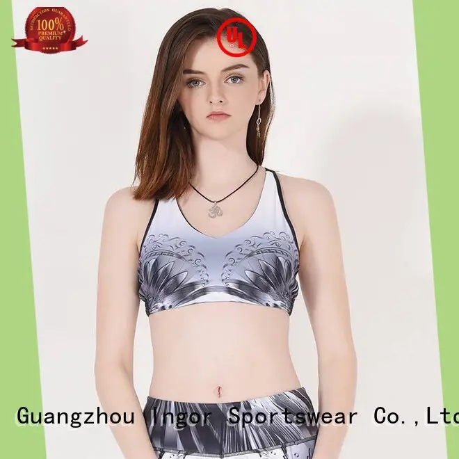 INGOR custom low impact sports bra to enhance the capacity of sports at the gym 1