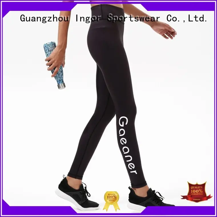 ladies cotton leggings  waist for yoga INGOR 1