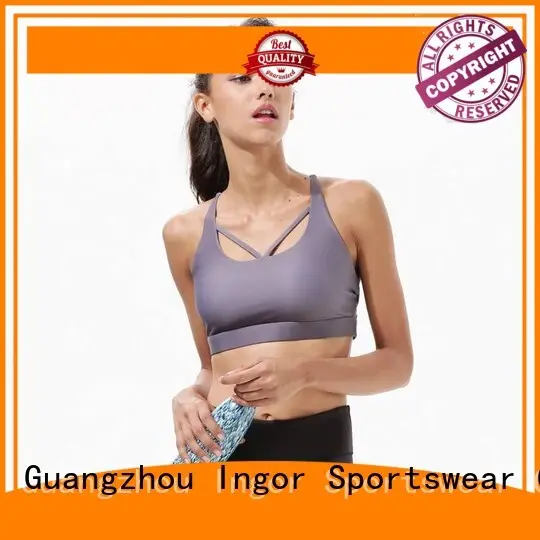 Grey Strappy Padded Sports Bra Y1922B10 1
