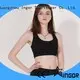 Quality sports bra with cross back design Y1911B01 1