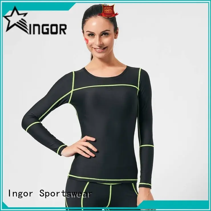 Long sleeve running compression shirts women GRC16002 1