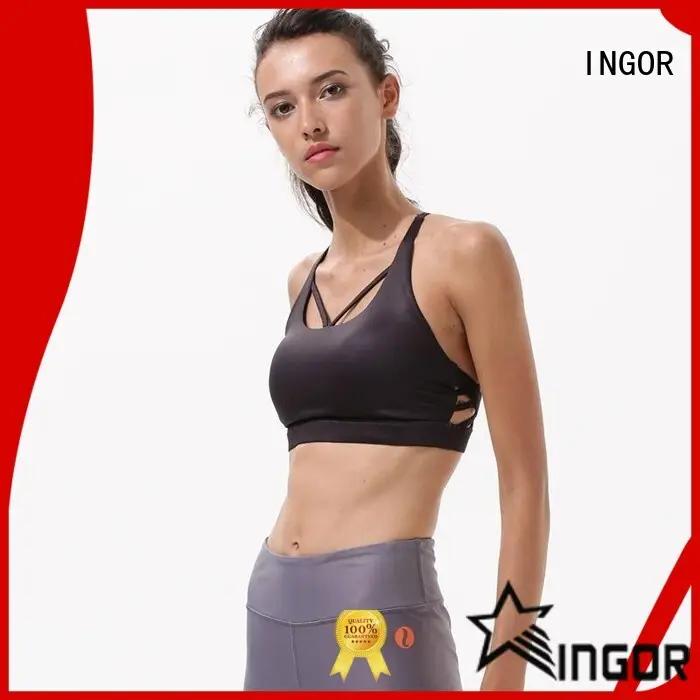 activewear lightweight sports bra impact for women INGOR 1