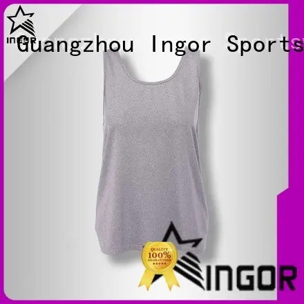 soft crop tank with racerback design for ladies 1