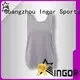 soft crop tank with racerback design for ladies 1