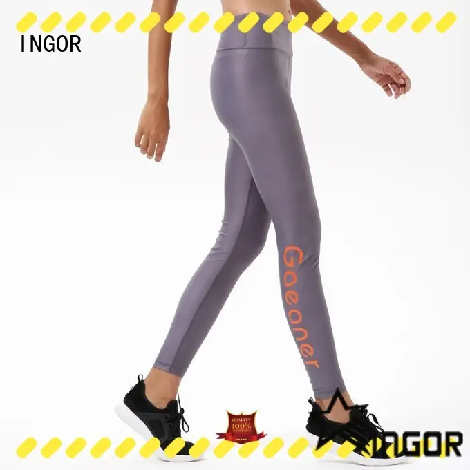INGOR gym yoga leggings with four needles six threads at the gym 1