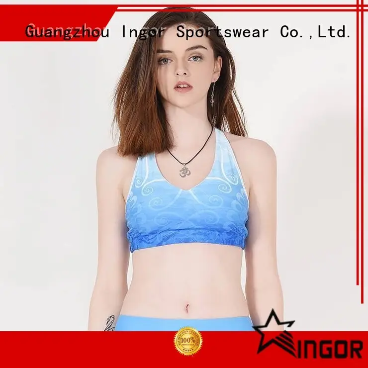 INGOR soft fitness bra designer for girls 1
