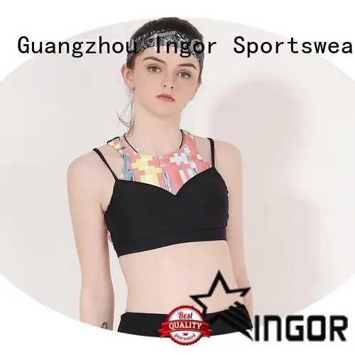 INGOR soft sports bra with high quality at the gym 1