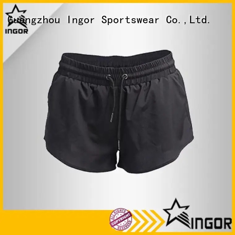 INGOR custom yoga shorts with high quality for ladies 1