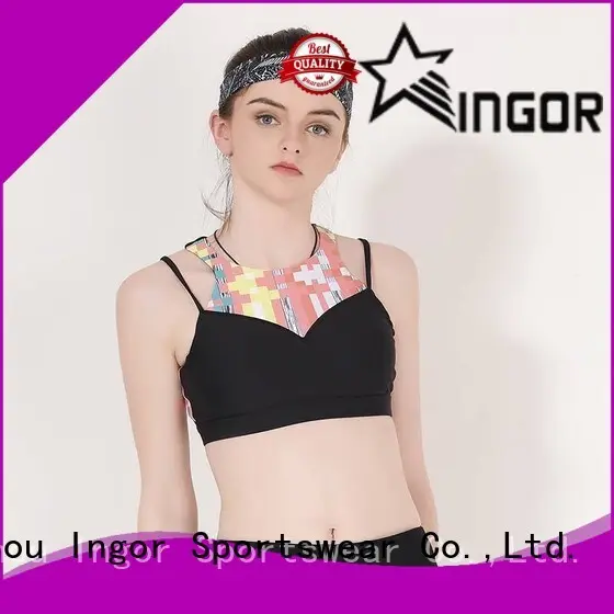 INGOR soft compression sports bra to enhance the capacity of sports at the gym 1