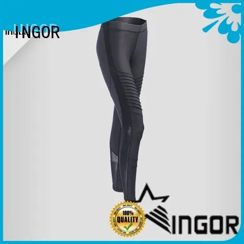 INGOR fitness yoga capris with four needles six threads for girls 1