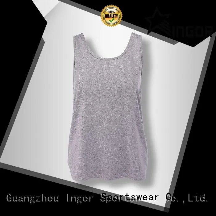 soft yoga tops mesh with racerback design for ladies 1