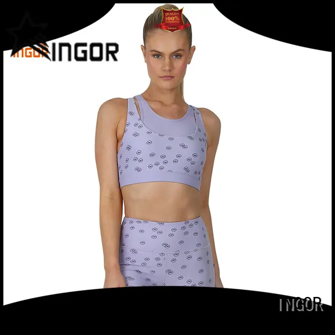 INGOR fashion yoga set factory price for gym 1