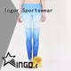 INGOR black yoga leggings with four needles six threads for women 1