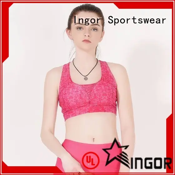 INGOR custom compression sports bra on sale at the gym 1