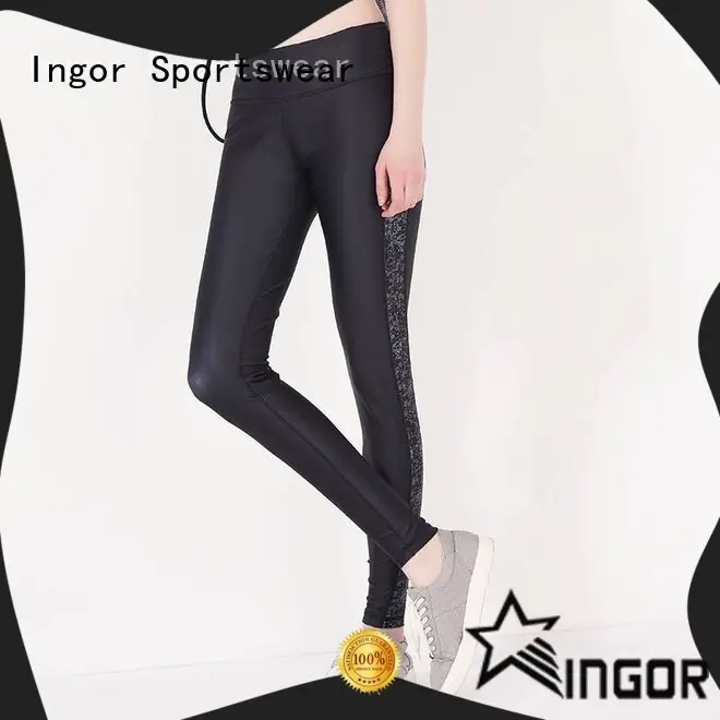 INGOR yoga leggings with four needles six threads for girls 1