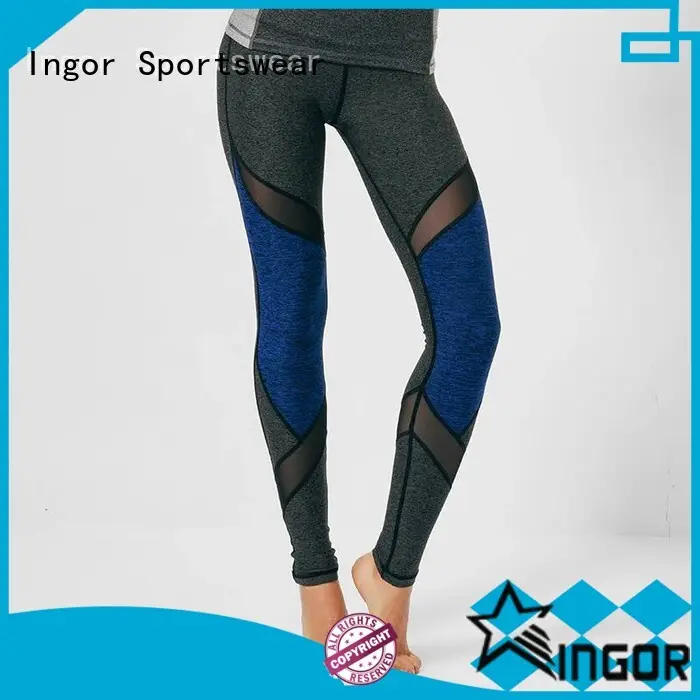 INGOR fitness yoga capris with four needles six threads for yoga 1