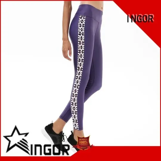 durability running pants women black with four needles six threads 1