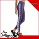durability running pants women black with four needles six threads 1