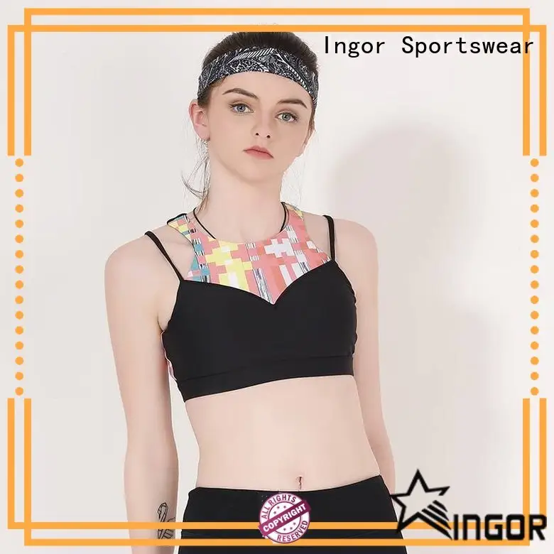 INGOR soft compression sports bra on sale for ladies 1