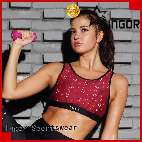 INGOR soft sports bra to enhance the capacity of sports for ladies 1