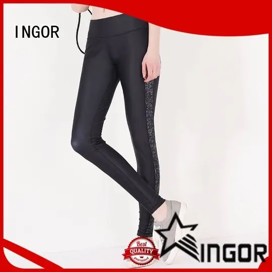 INGOR durability leggings with four needles six threads for girls 1