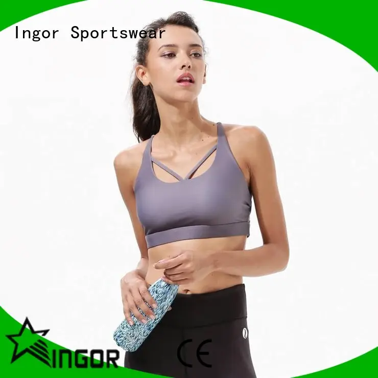 custom navy blue sports bra fashion on sale for women 1