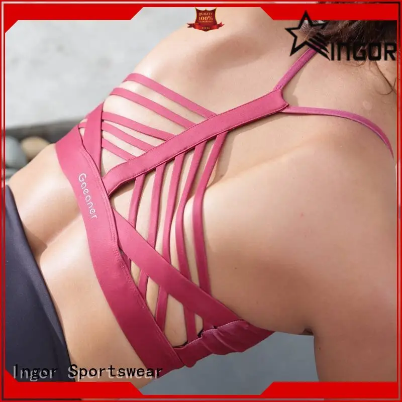 INGOR breathable front closure high impact sports bra on sale for girls 1
