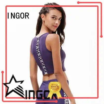 INGOR longline plus size strappy sports bra with high quality for ladies 1